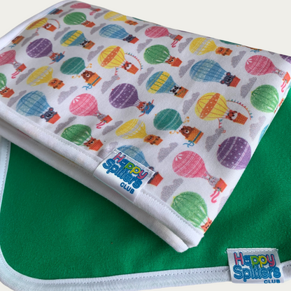 Happy Spitters™ Club Premium Burp Cloth 2-Pack