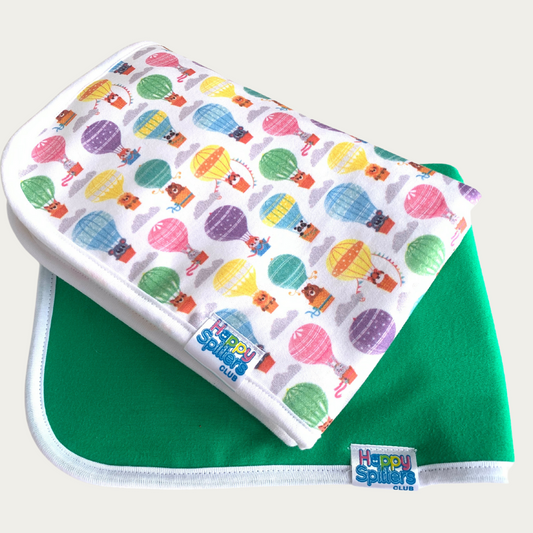 Happy Spitters™ Club Premium Burp Cloth 2-Pack