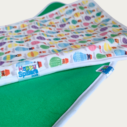 Happy Spitters™ Club Premium Burp Cloth 2-Pack