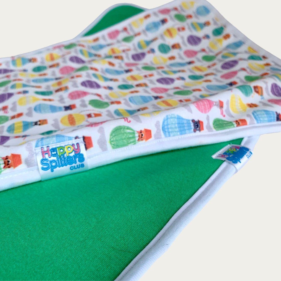 Happy Spitters Club™ Premium Burp Cloth 2 - Pack - Happy Spitters Club